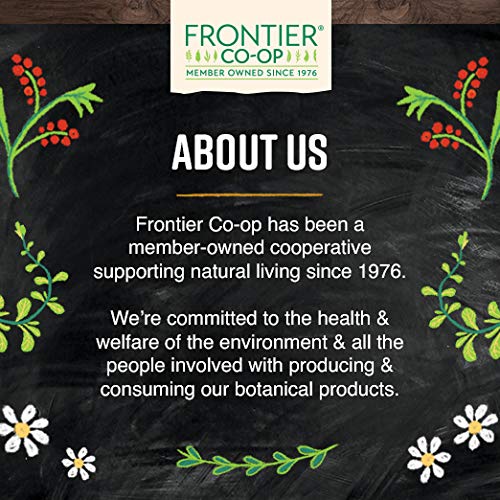 Frontier Co-op Organic Garlic Powder kosher non-GMO label signaling trusted ingredients.