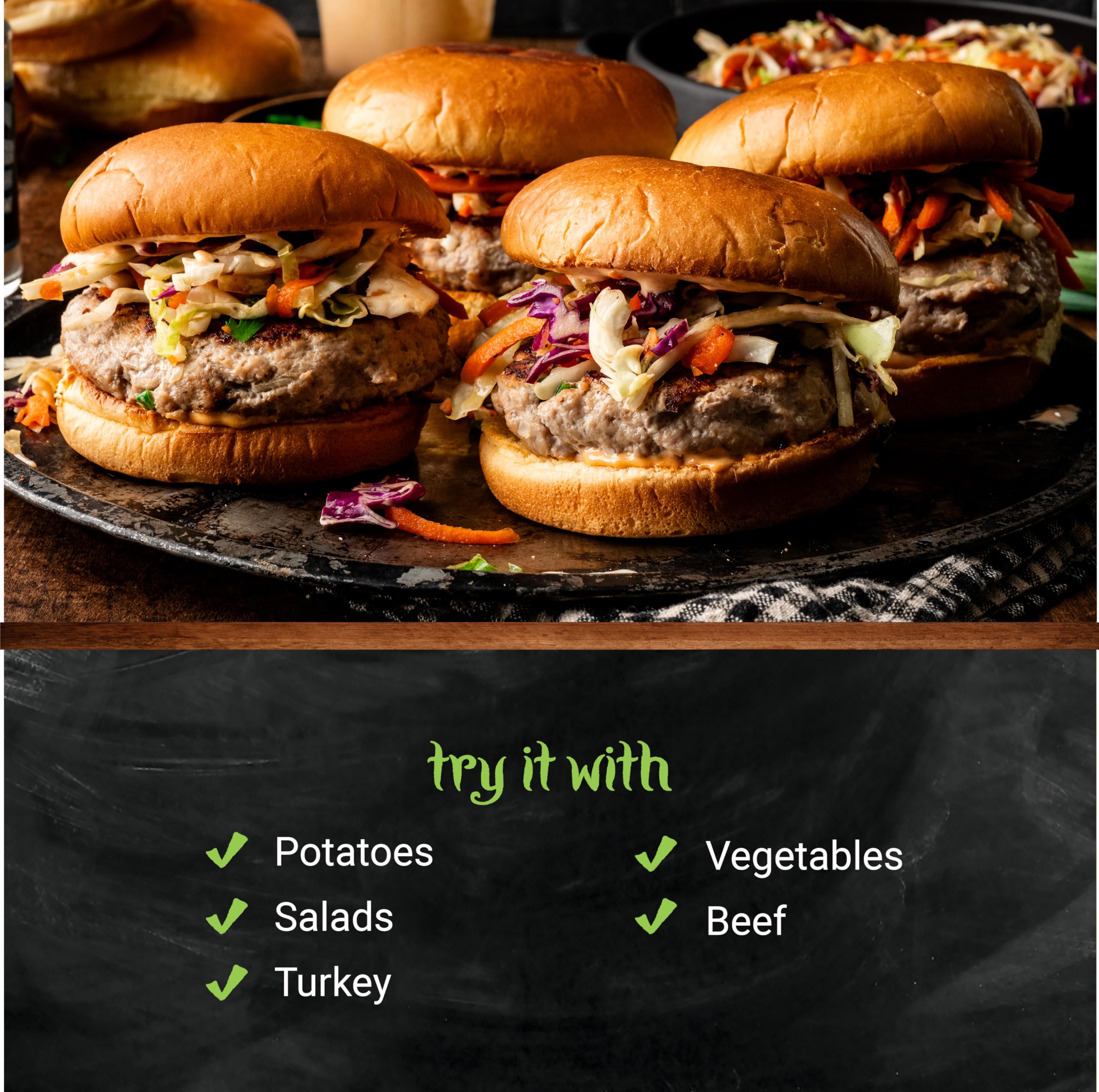 Frontier Co-op Organic Black Pepper kitchen scene suggests versatile everyday seasoning.