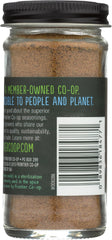 Frontier Co-op organic ground cumin seed in packaging ready to store.