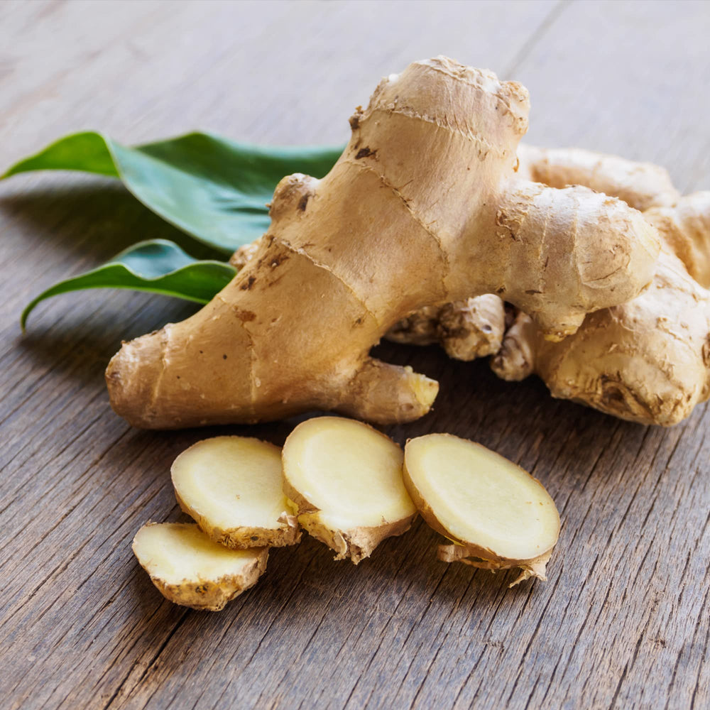 Close-up aroma of Frontier Co-op Organic Ground Ginger Root.