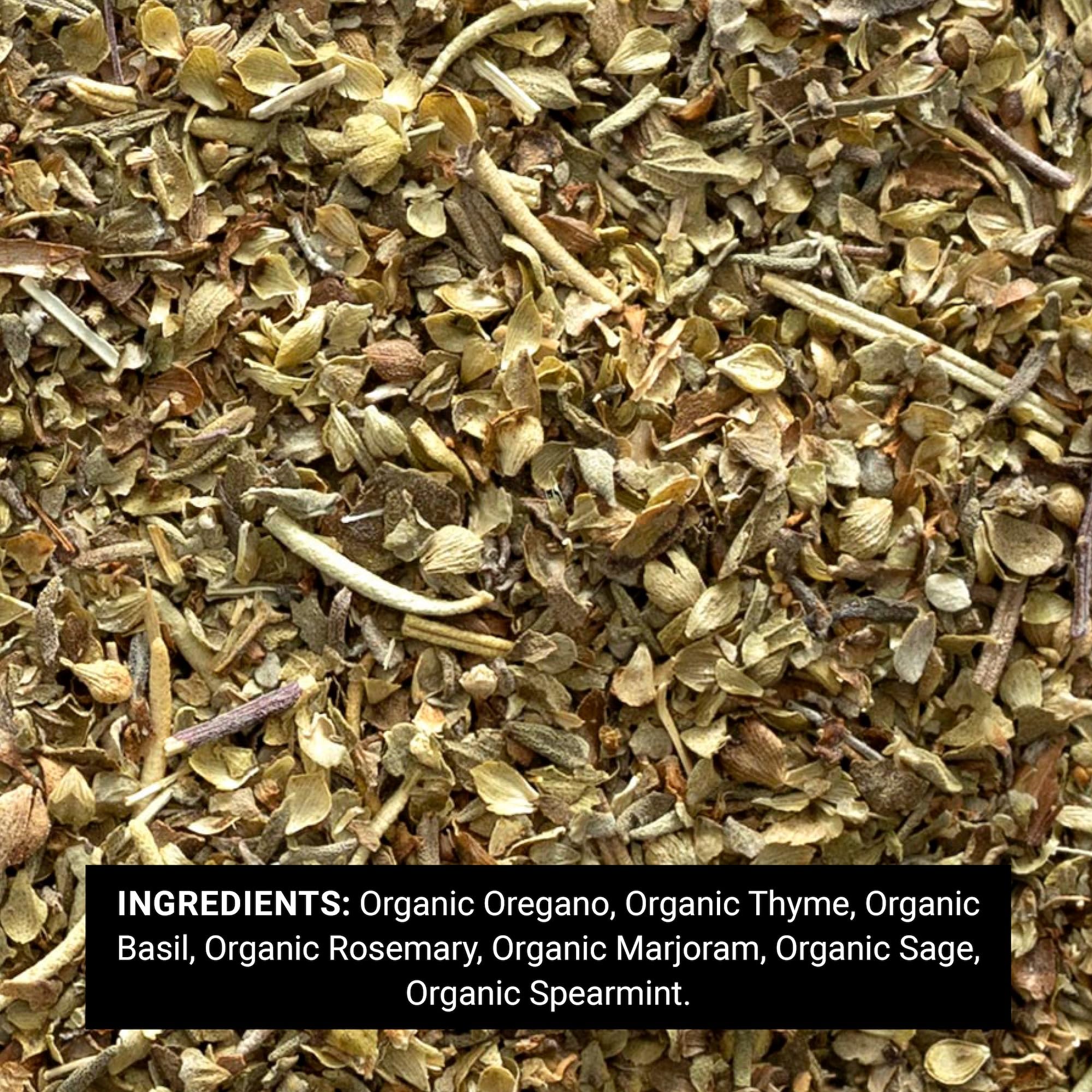 Frontier Co-op Organic Italian Seasoning basil image for pasta and salads
