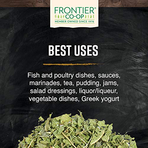 Frontier Co-op Organic Lemon Verbena leaf kosher certificate signals trusted sourcing.