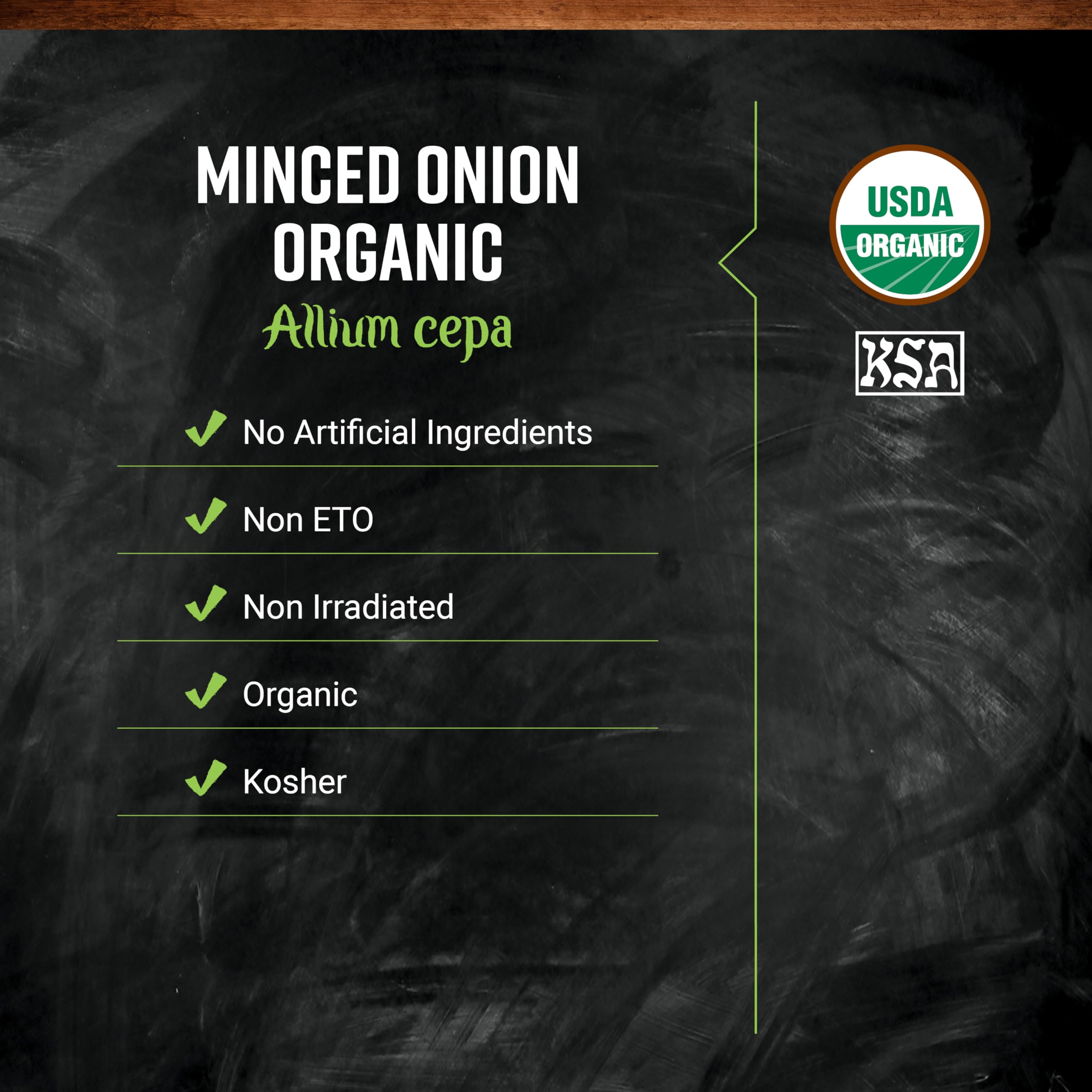 Frontier Co-op organic minced onion enhances sauces and marinades with depth.