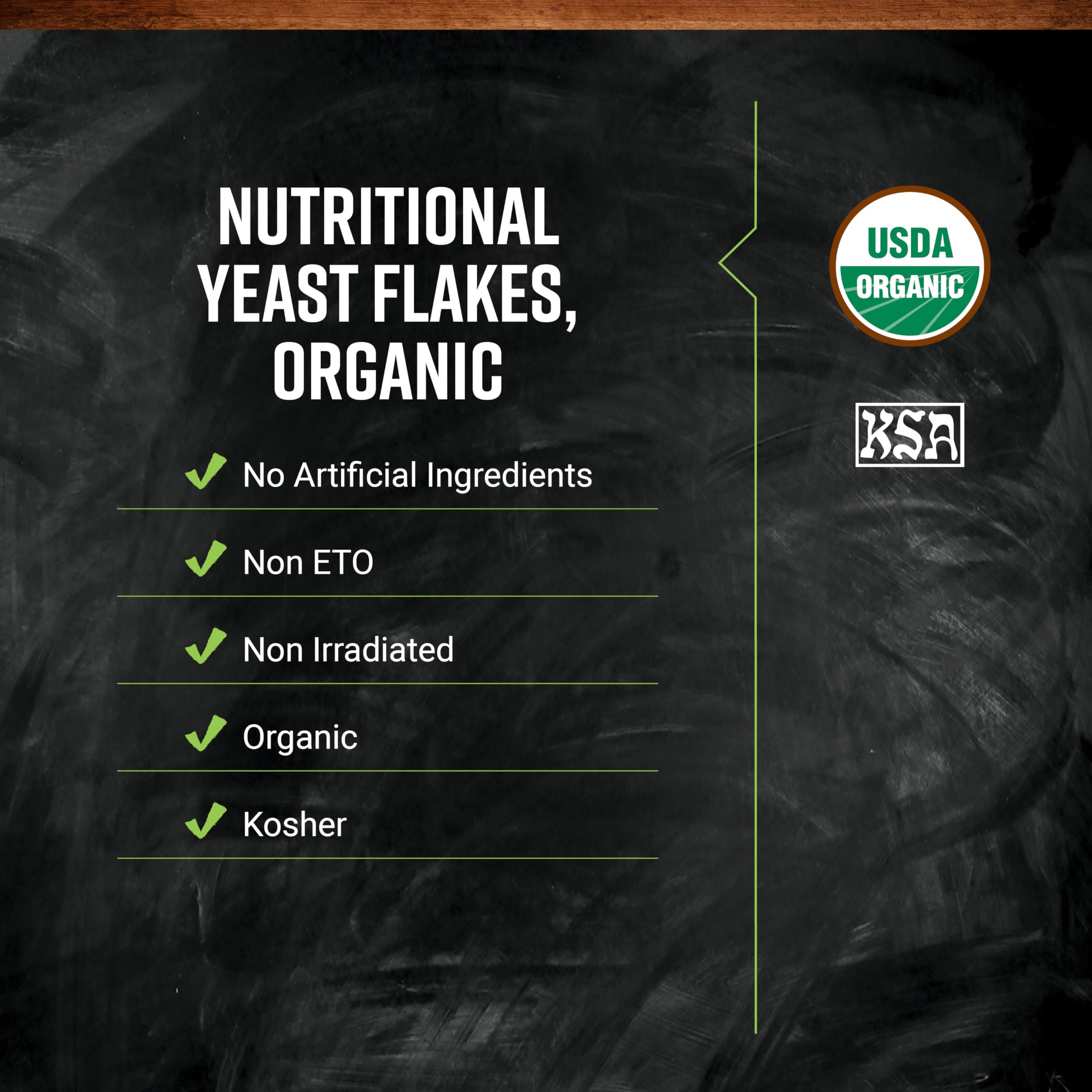 Frontier Co-op Organic Nutritional Yeast Flakes add savory flavor to pasta and sauces.