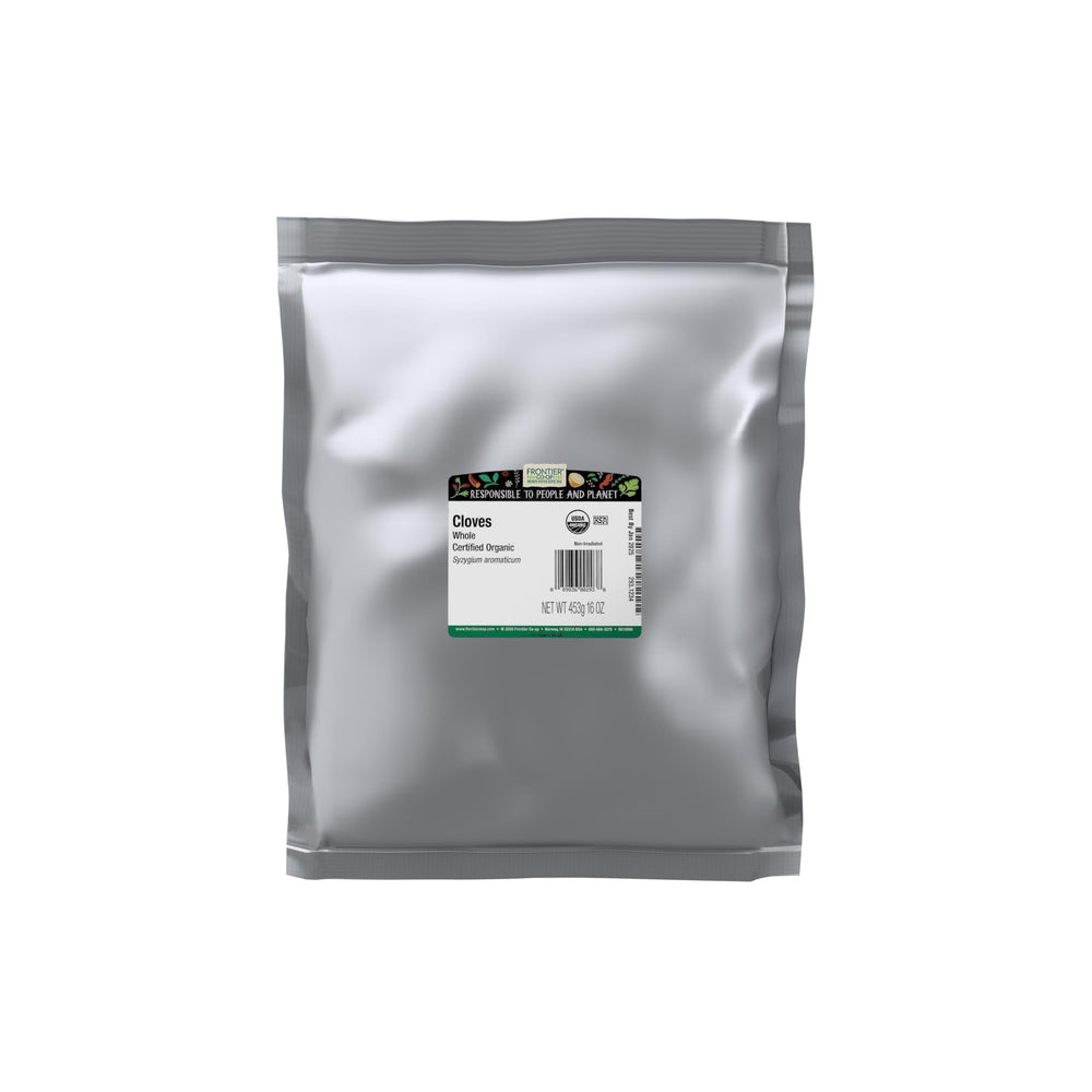 Frontier Co-op Organic Whole Cloves bulk pack for cost-effective flavor