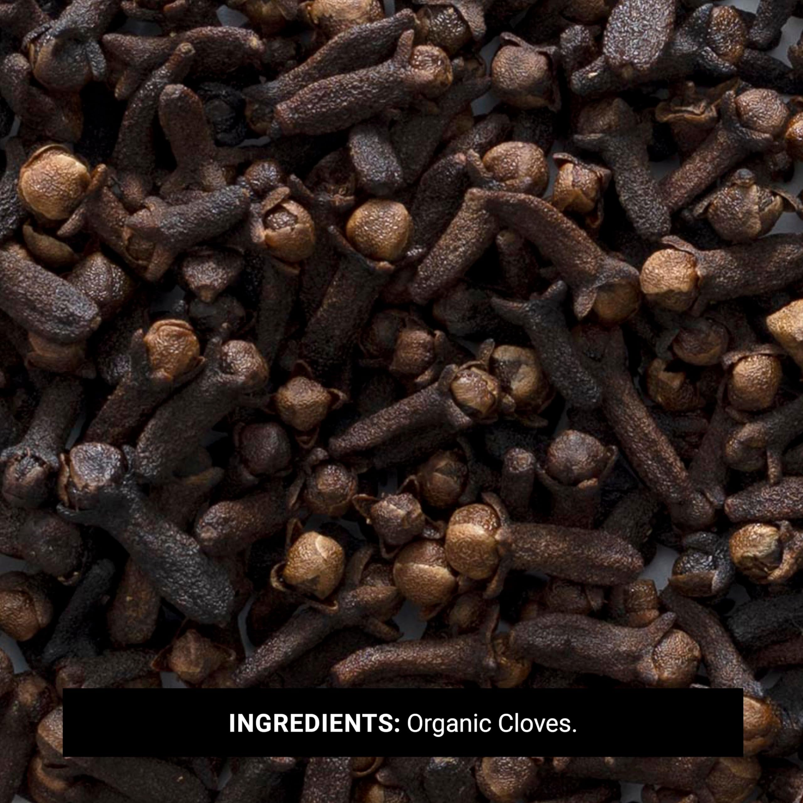Kosher-certified Frontier cloves label indicating trusted sourcing