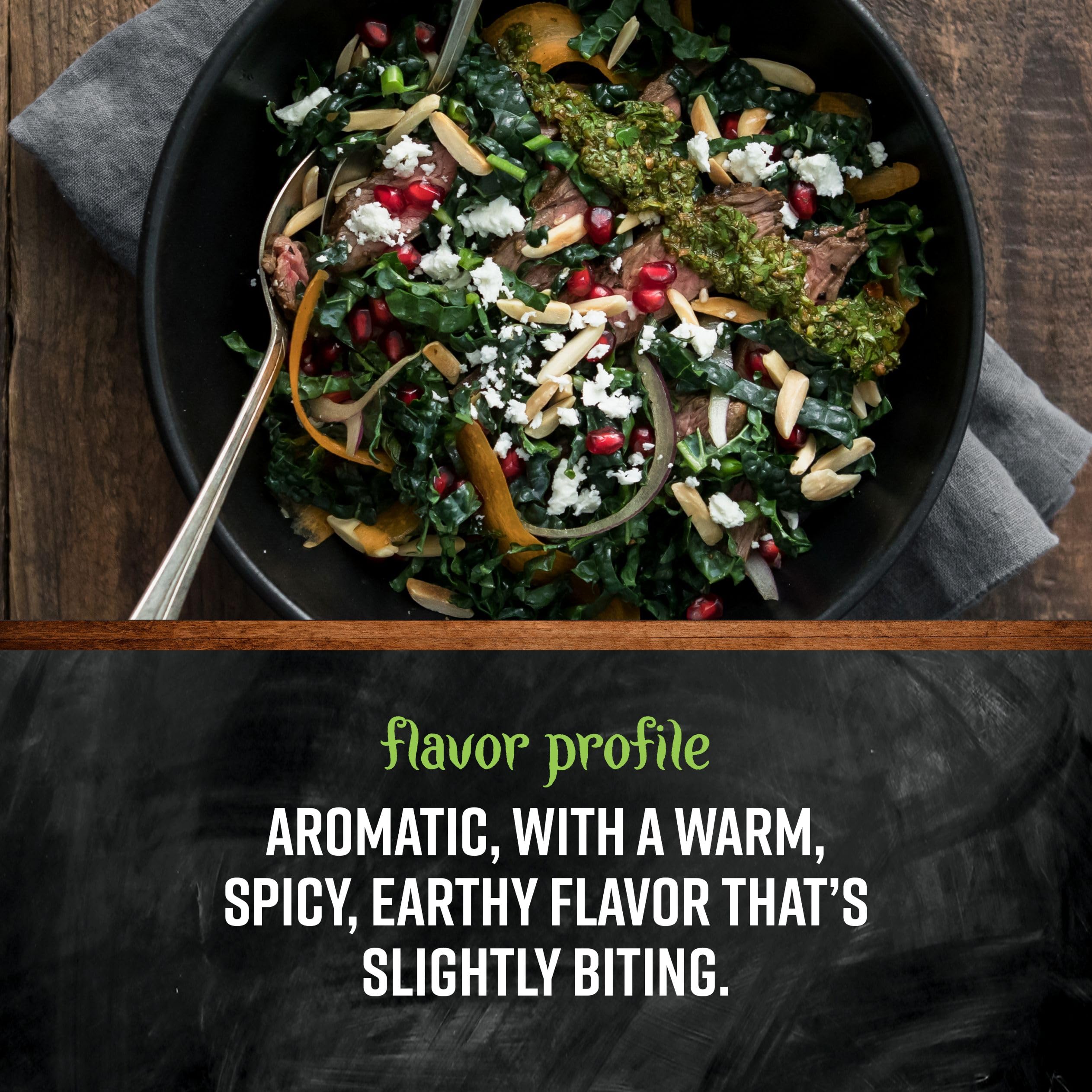 Frontier Co-op Organic Whole Cumin Seed delivers authentic earthy flavor.