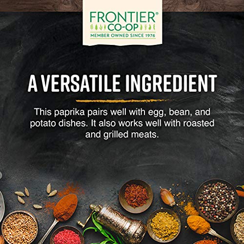 Roasted chicken seasoned with Frontier Co-op paprika for a warm aroma.