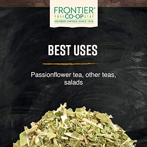 Frontier Co-op passion flower France-Italy harvest adds relaxing fragrance.