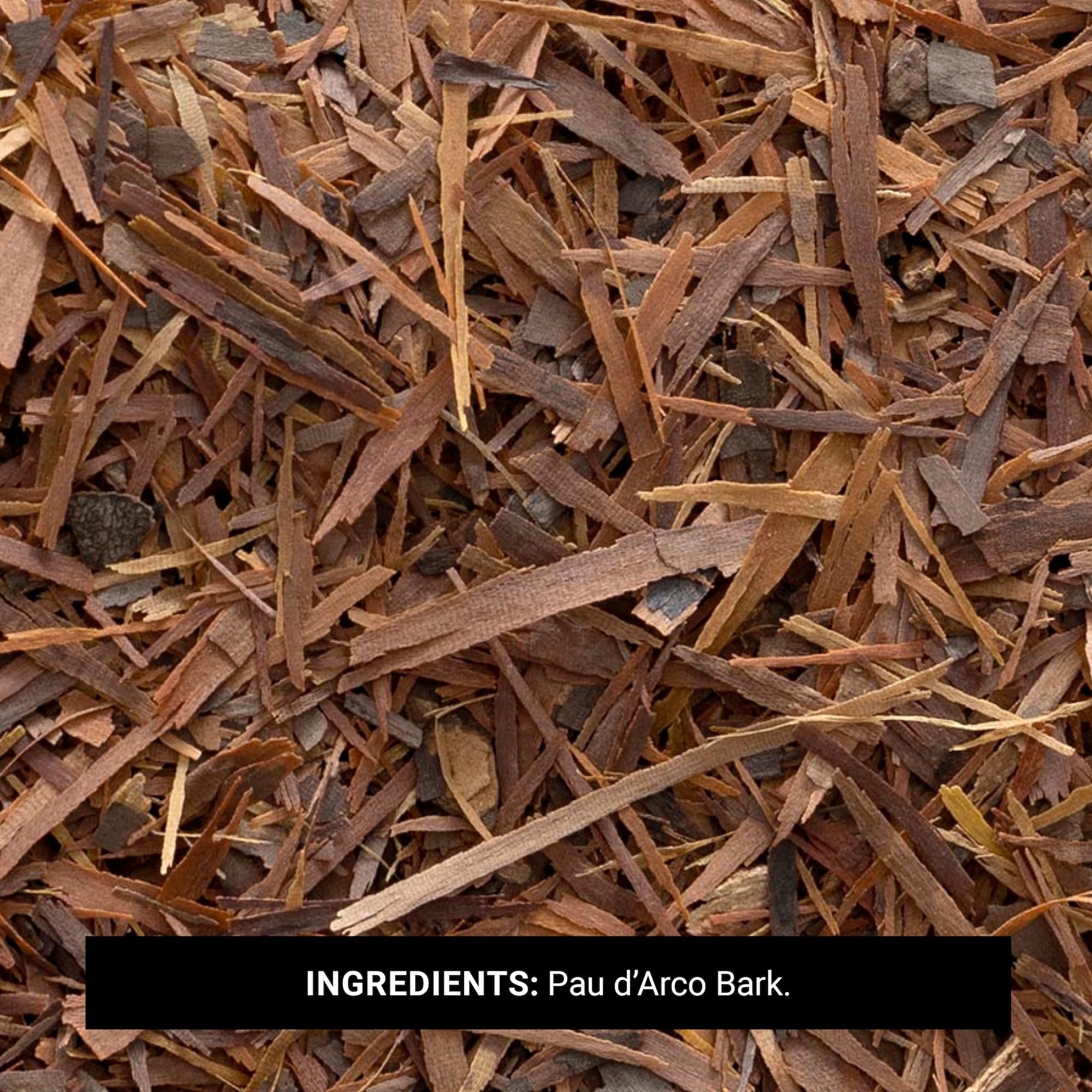 Frontier Co-op Pau d'Arco bark cut and sifted texture for precise dosing in blends.