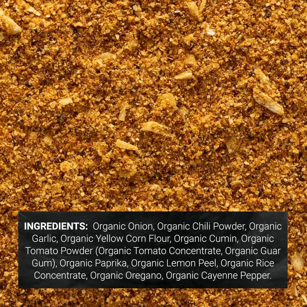 Tacos prepared with Frontier Co-op Salt-Free Taco Seasoning for a flavorful meal