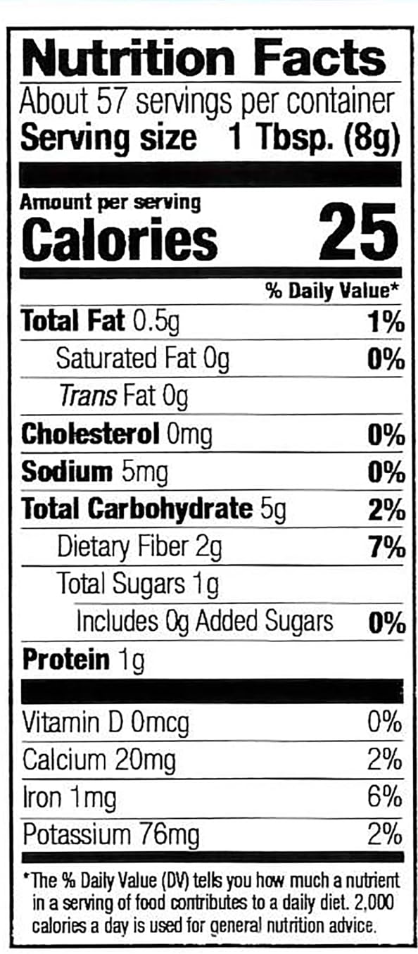 Organic certification label on Frontier Co-op Salt-Free Taco Seasoning packaging