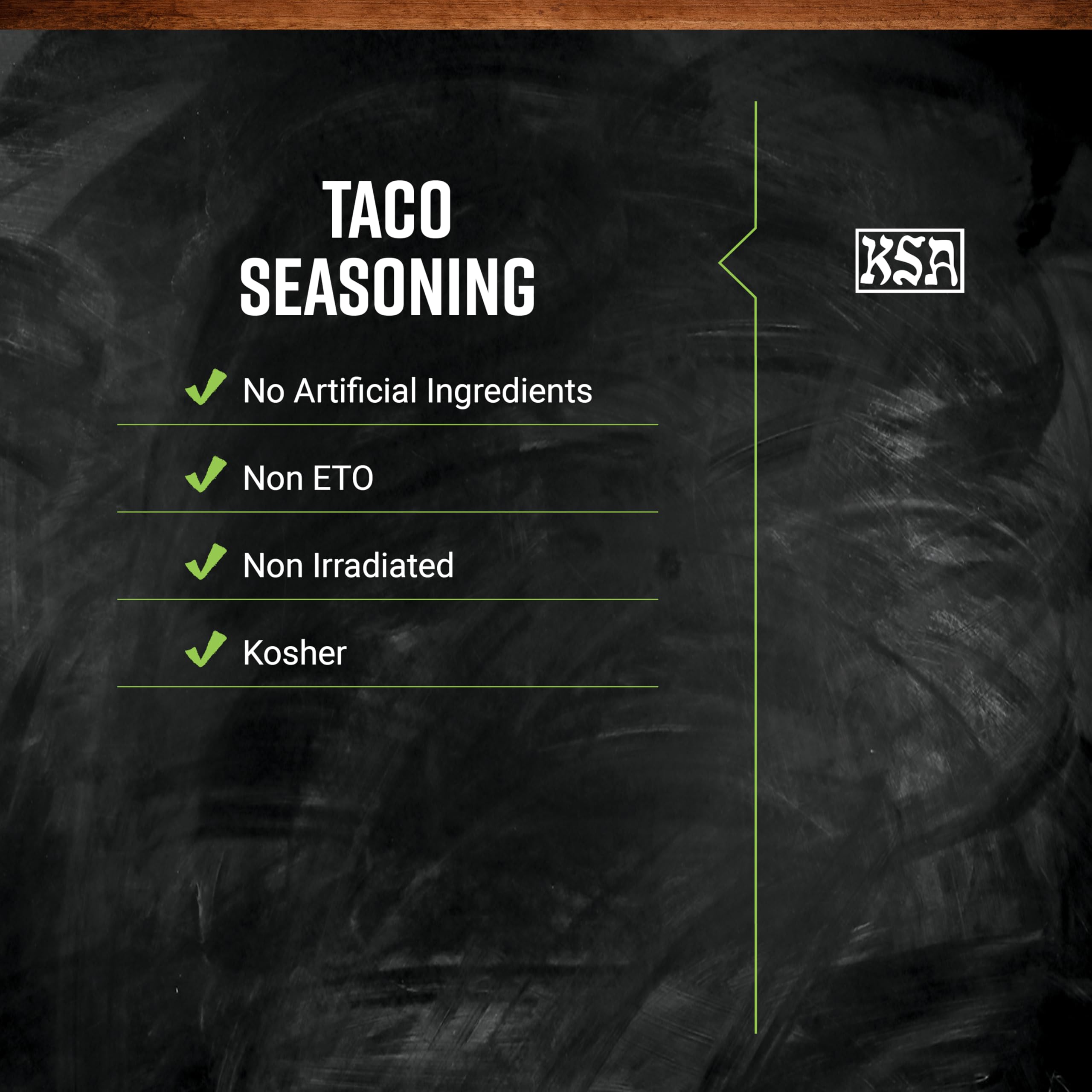 Recyclable packaging for Frontier Co-op Salt-Free Taco Seasoning supports sustainable shopping.