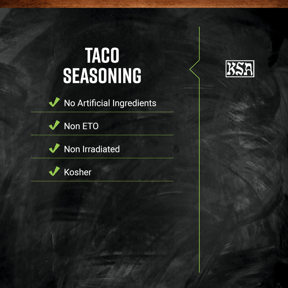 Recyclable packaging for Frontier Co-op Salt-Free Taco Seasoning supports sustainable shopping.