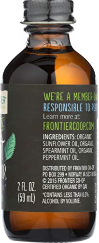 Sustainable sourcing label from Frontier Co-op emphasizes ethical farming.