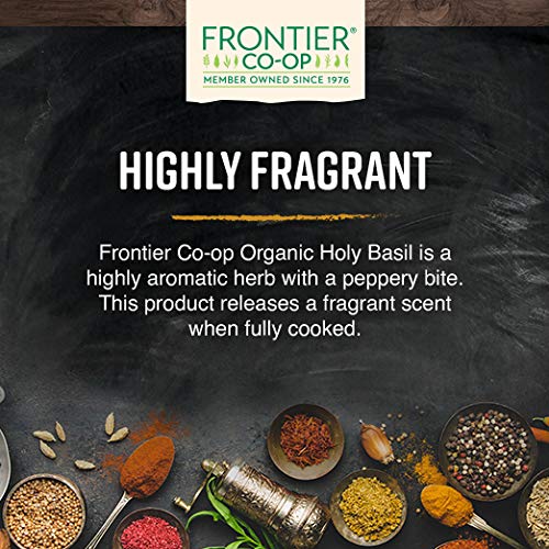 Stir-fry with Tulsi for a peppery, aromatic kick.