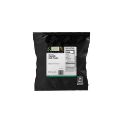 Frontier Co-op vegetable broth powder in a bulk bag ready for use in soups and stews.