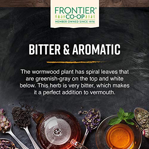Frontier Co-op wormwood dried herb with Bulgarian aroma.