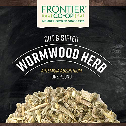 Frontier Co-op wormwood cut and sifted, ideal for infusions.
