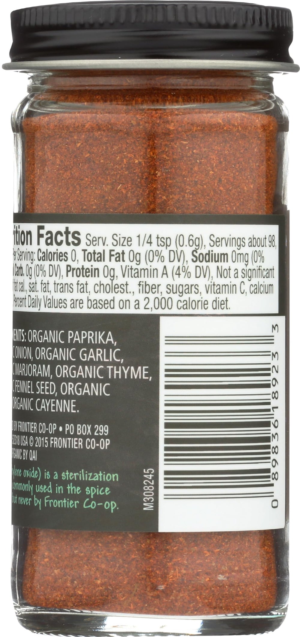 Frontier Co-op Cajun seasoning in a bowl shows the spice blend for rich dishes.
