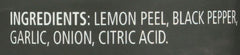 Frontier Salt-Free Lemon Pepper on grilled chicken for bright citrus.