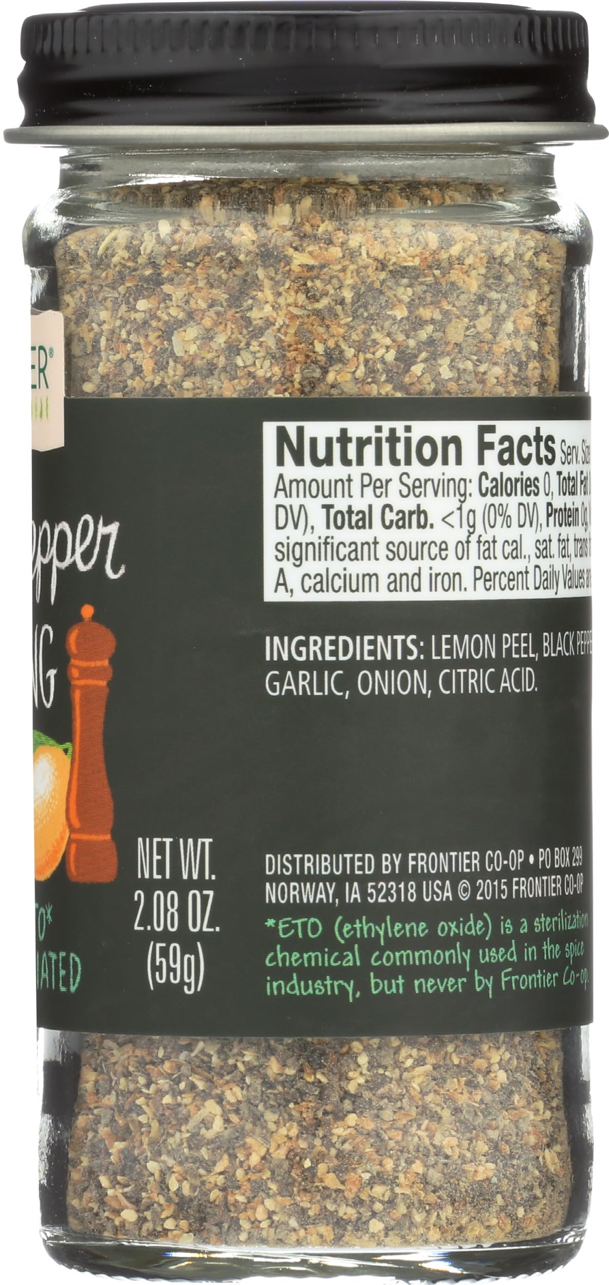 Frontier Salt-Free Lemon Pepper adds brightness to salads.