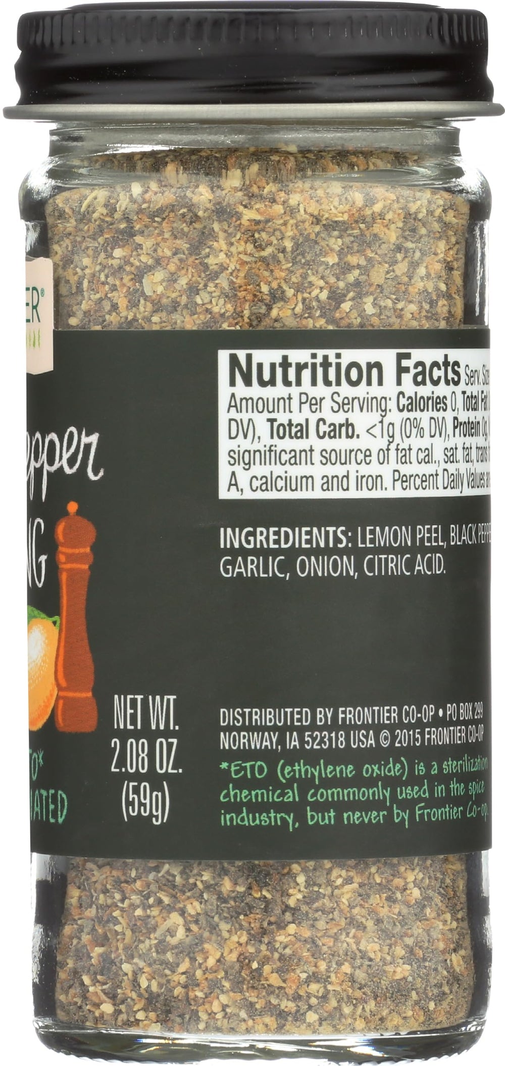Frontier Salt-Free Lemon Pepper adds brightness to salads.