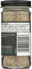 Frontier Salt-Free Lemon Pepper being sprinkled on roasted vegetables.