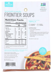 Frontier Soups Homemade In Minutes mix in bowl, easy convenience for busy cooks.
