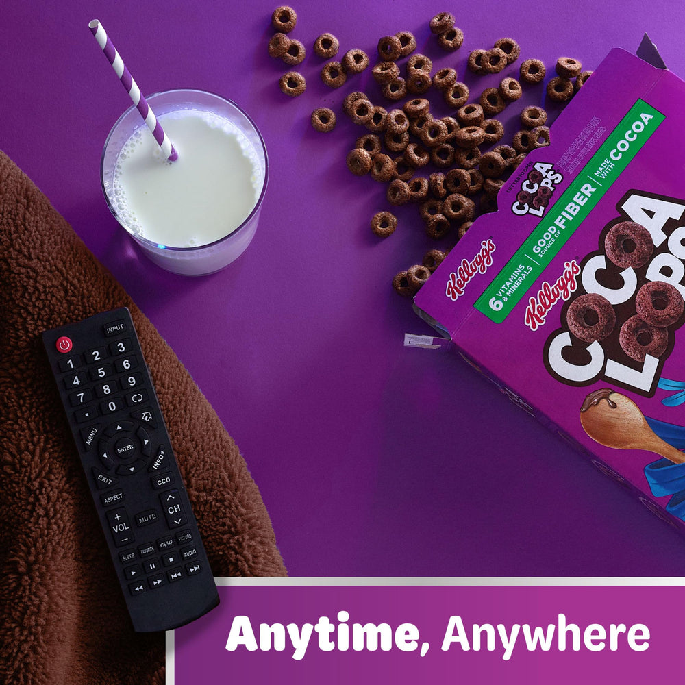 Froot Loops Cocoa Loops snack pack ready for on-the-go.