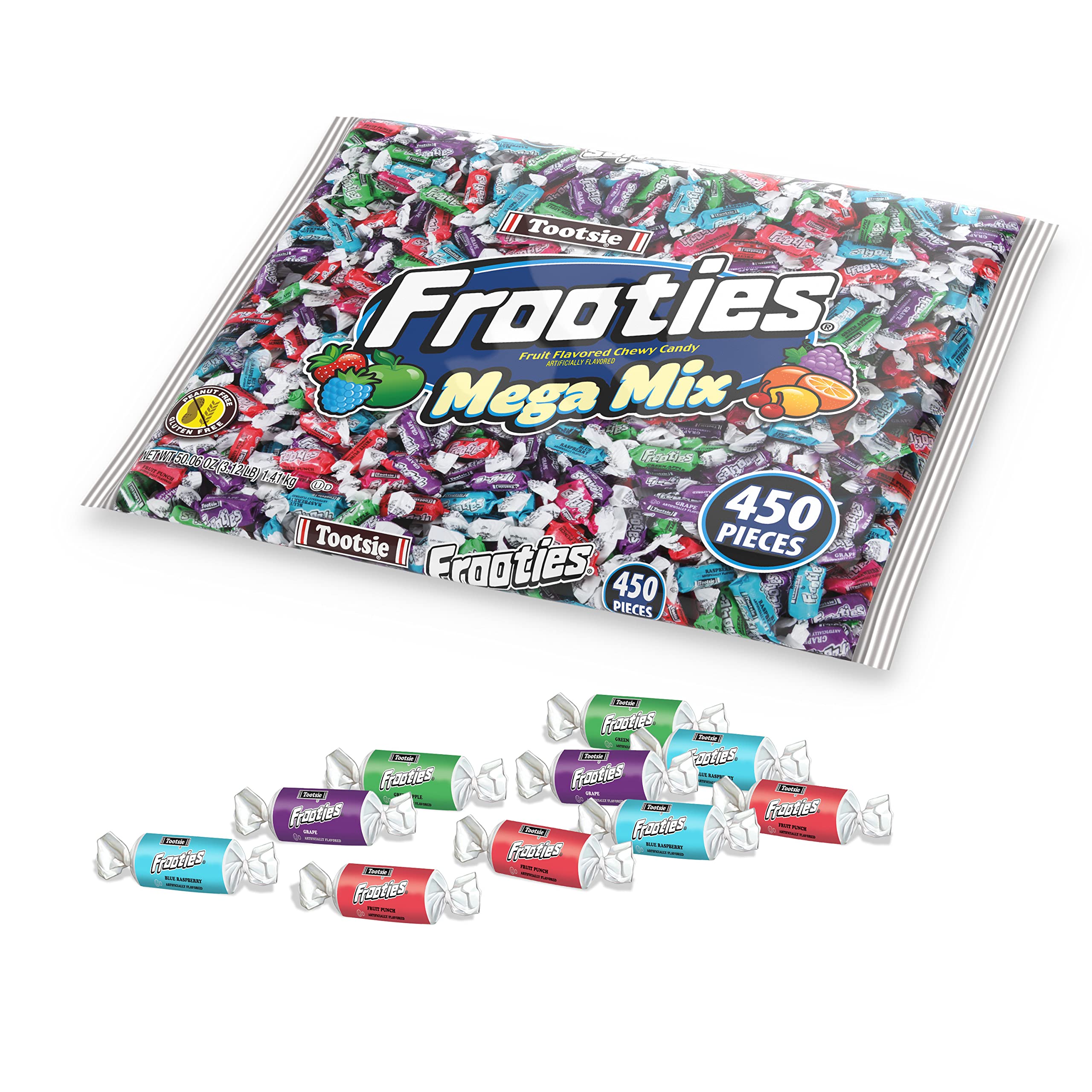 Frooties Mega Mix party display with colorful flavors for crowd-pleasing treats.