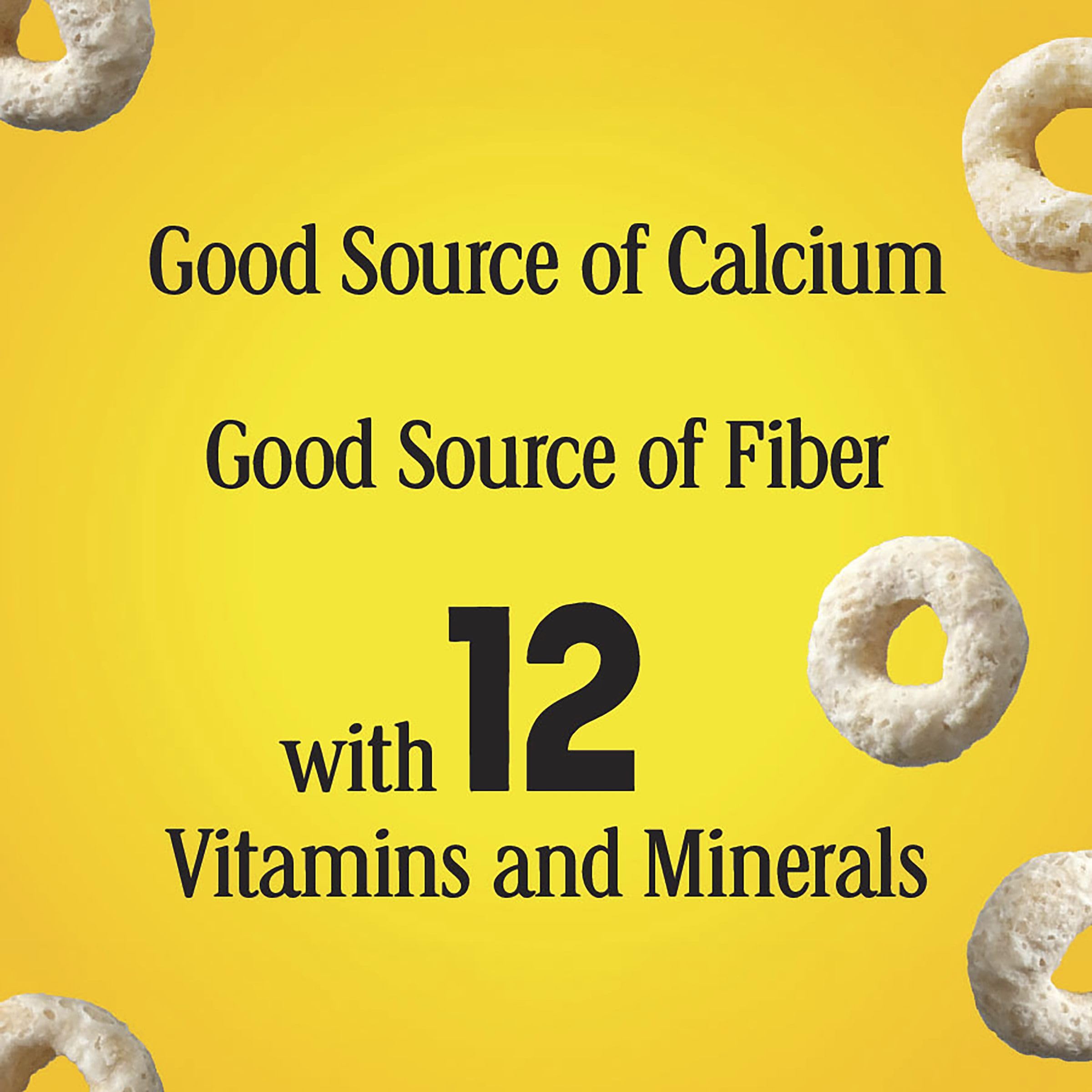Front of Frosted Cheerios family-size box showing 18-4 oz size.
