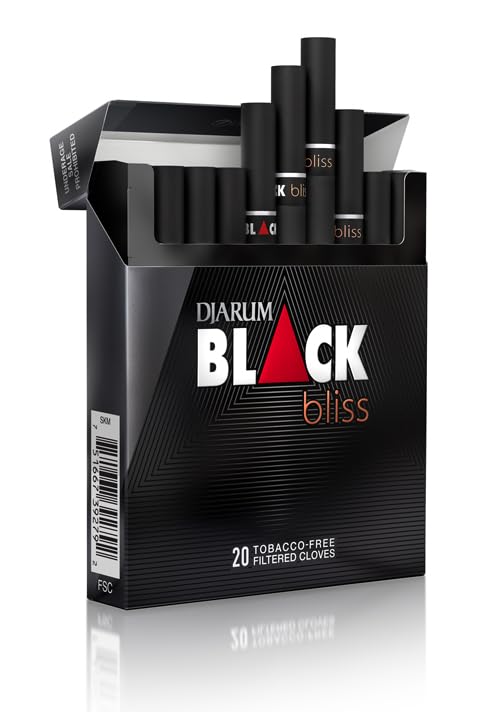 Djarum Black Bliss Ivory flavor pack offering smooth, slightly sweet clove experience