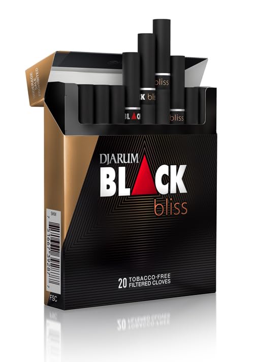 Djarum Black Bliss Ruby flavor pack provides a sweet cherry note for a bold smoke