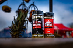 Frugoni Chimichurri Spicy marinade on vegetables or meat.