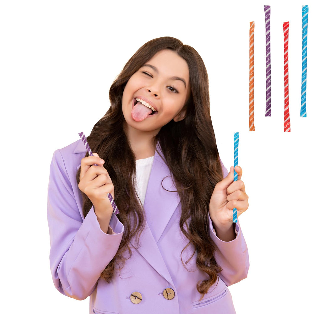 Fruidles 80-pack candy straws convenient snack for gatherings and holidays