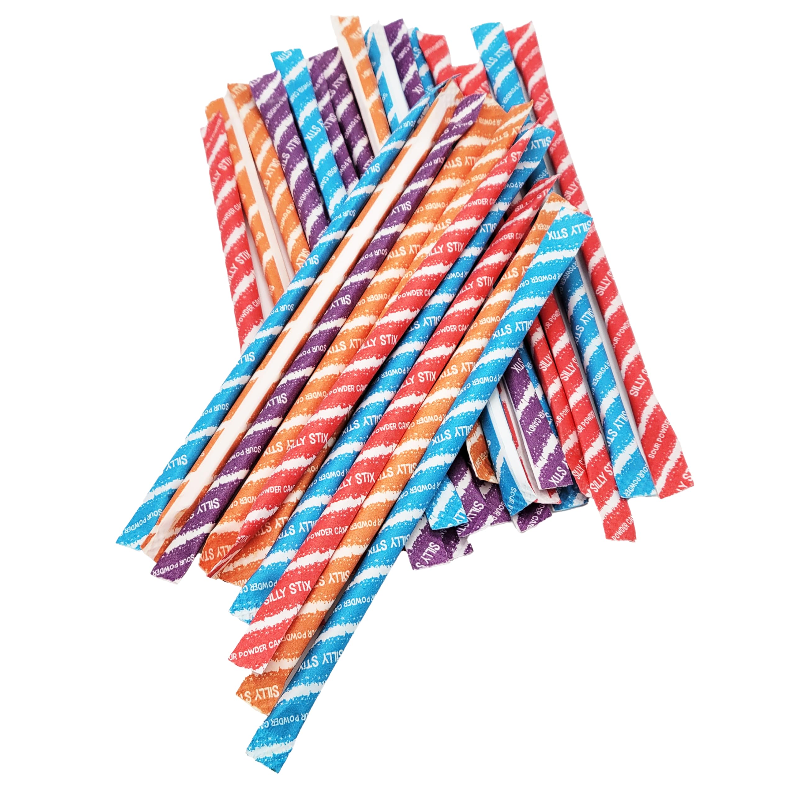 Fruidles grape flavor candy straws colorful option for celebrations