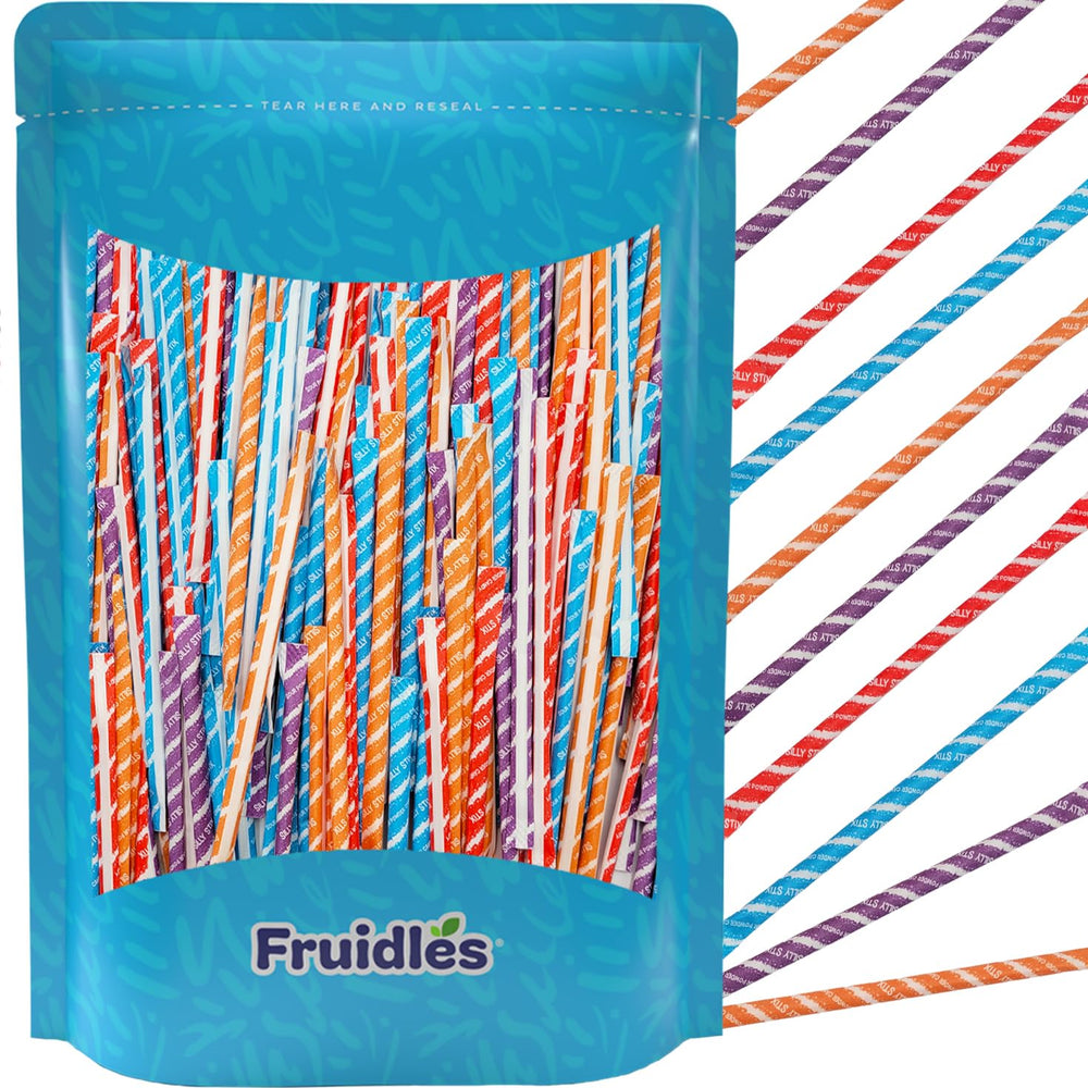 Fruidles party-ready assortment candy straws great for pinatas and gifting