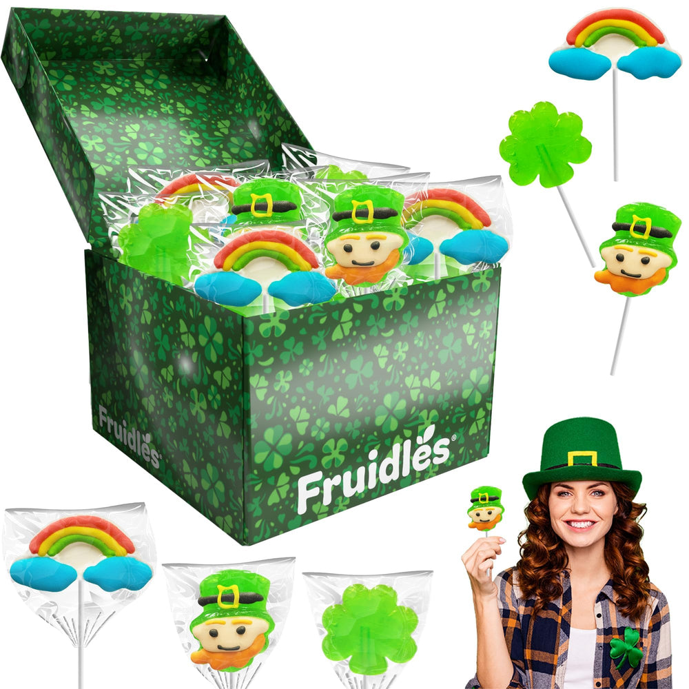 Fruidles Individually wrapped lollipops highlighting freshness and easy sharing