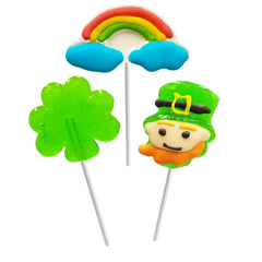Fruidles Leprechaun lollipop image showcasing festive design for Saint Patrick's Day celebrations