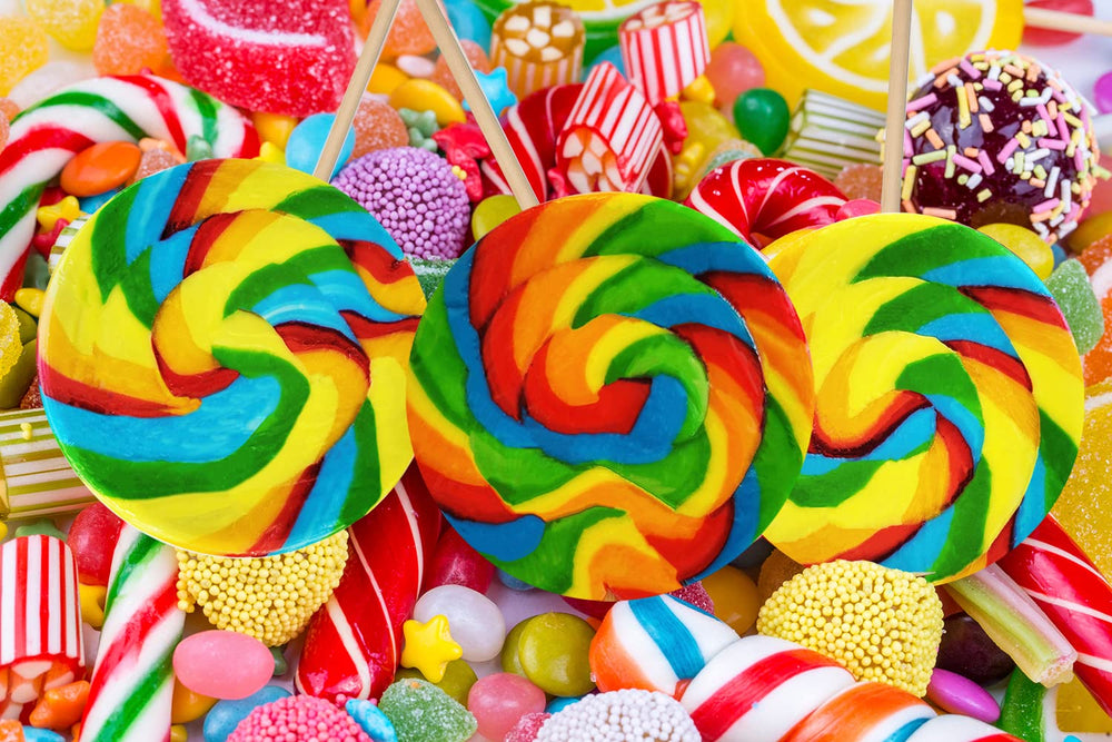Fruidles lollipop in packaging showing freshness and protection during shipping