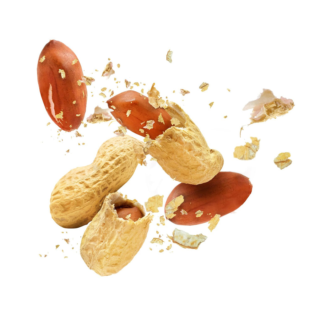 Fruidles peanuts in shell boiling setup for flavorful results.
