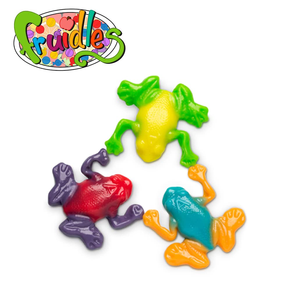 Fruidles Rainforest Gummi Frogs packaging showcasing allergy-friendly gummy option.