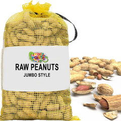 Fruidles raw peanuts in-shell two-pound bag, ready for boiling.