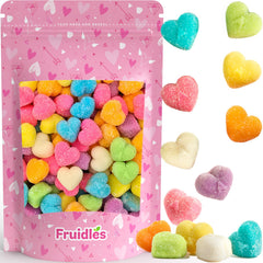 Fruidles Share The Love Heart Gummies in a colorful assortment, ideal for party favors and gifting.