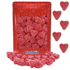Fruidles Cherry Hearts Jelly served as a colorful party treat.