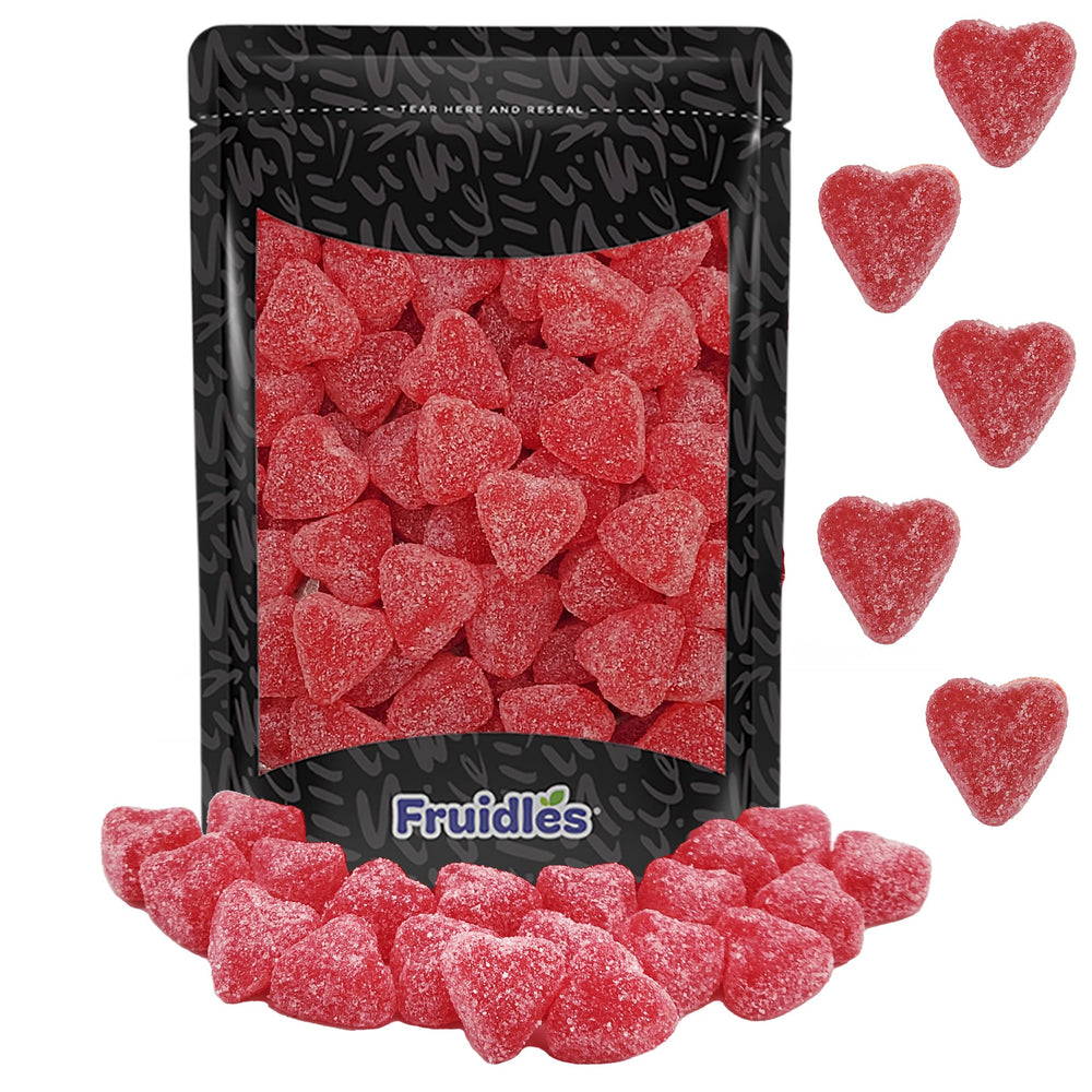 Fruidles Cherry Hearts Jelly wedding-favor style with nostalgic charm.