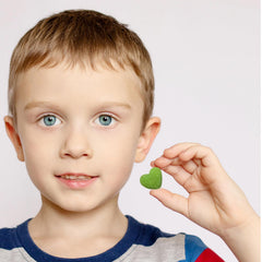 Fruidles Valentine gummies provide an allergy-friendly option for classrooms and events.