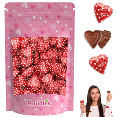 Fruidles Valentine's Hearts foil-pack image, colorful wrappers, perfect for gifts.