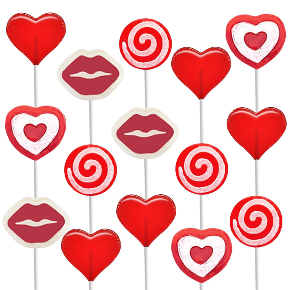 Fruidles Valentine's Heart lollipops for romantic gifting and party favors.